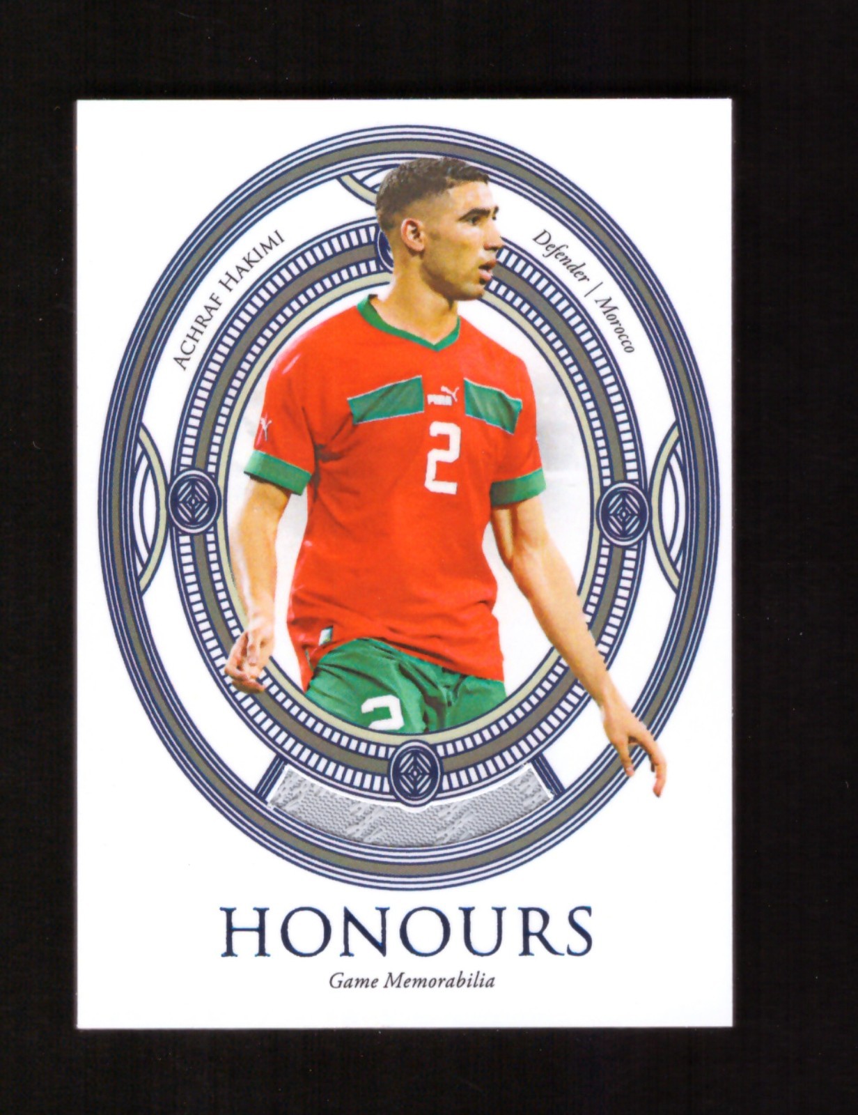 Achraf Hakimi 2023 Futera Unique World Football #PRG22 Prestige