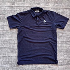 Unbranded Men's Navy and Blue Polo-shirts