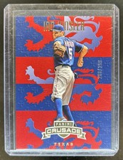 2025 Panini Crusade Ian Kinsler Red #/299 Rangers