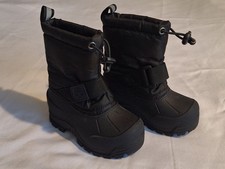 Northside Frosty Winter Snow Boots Black Thinsulate Insulated Kids Child Size 7