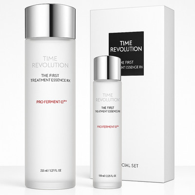 New 2PC Set Missha Time Revolution The First Treatment Essence RX 215 +100ml
