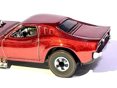  Hot Wheels Diecast CUSTOM MADE Rodger Dodger  70 Spectraflame Candy Red  