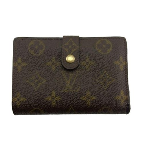 Louis Vuitton Bifold Monogram Wallet Men's Women's Used From Japan