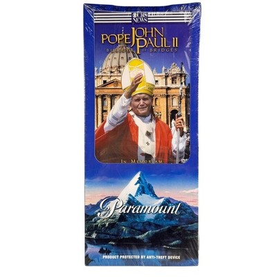 Pope John Paul II Builder of Bridges Documentary DVD CBS News Paramount