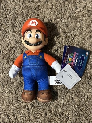 The Super Mario Galaxy Movie   9 Inch Plush Figure   Mario Bros NWT