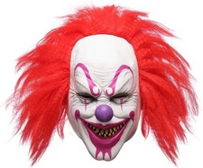Scary Evil Killer Joker Clown Latex Mask Halloween Horror Cosplay Costume Prop