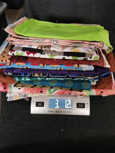 Fabric Scraps PIECES Lot QUILTING COTTON CRAFT Mixed Sizes 3+ Lbs | eBay