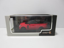 1/43 PremiumX Land Rover Range Rover Diecast el Red x Black
