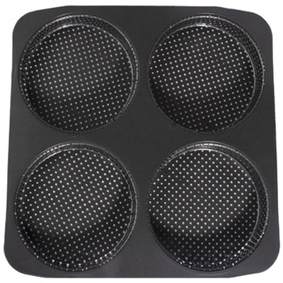 FOR Pineapple Bun Bread Perforated Hamburger For mold Carbon Steel 28x28x2.7cm