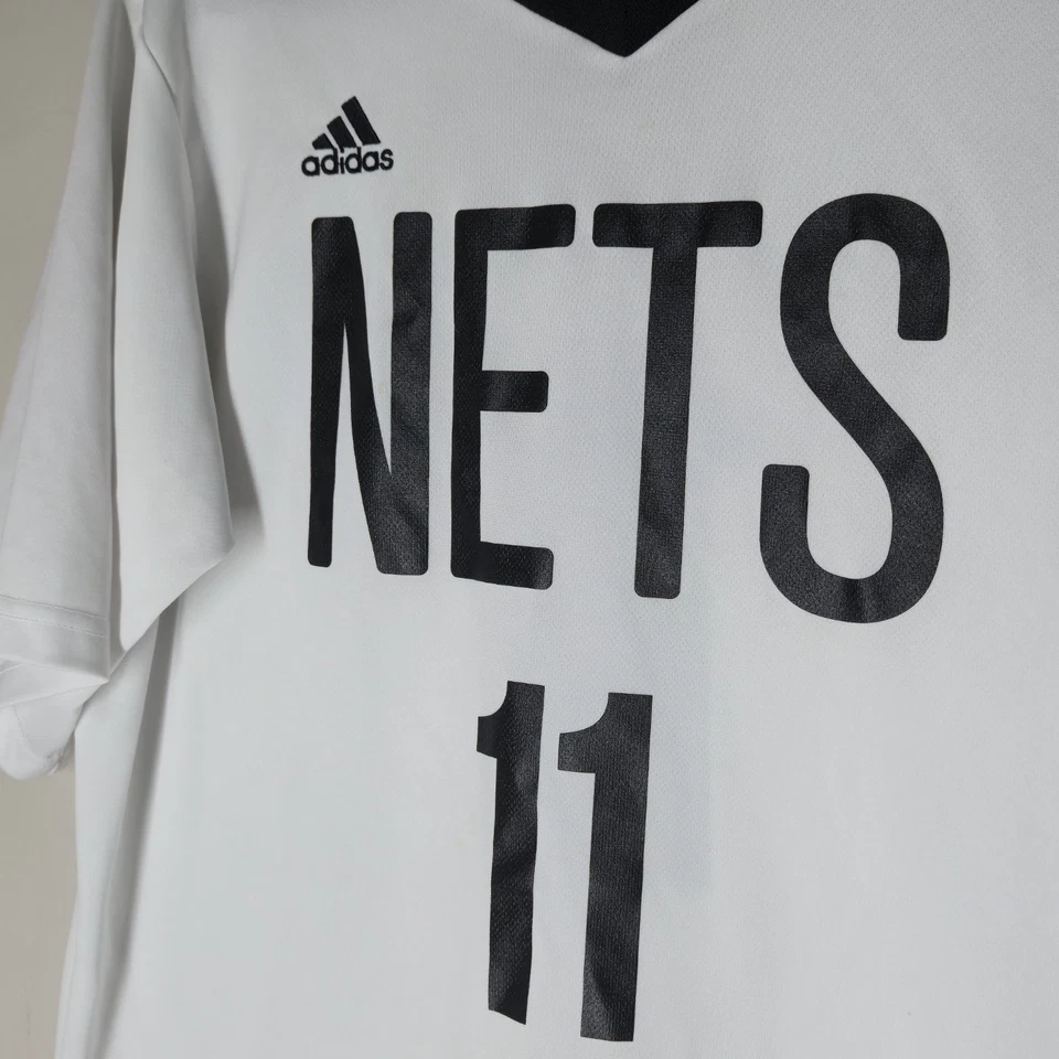 Adidas Men's NBA Brook Lopez Brooklyn Nets Short Sleeve Jersey White Size M - Image 2 of 4