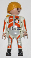 playmobil© Frau Figur Agentin Haarschleife 4875 Top Agenten Hauptquartier Alarm