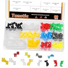 TansticPcs Door Lock Rod Clip Door Lock Rod End Clips Hood Latch Locking 60