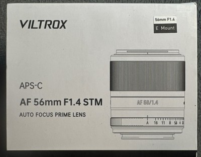 Viltrox AF 56mm F1.4 E APS-C STM Auto Focus Prime Lens For Sony E-mount Cameras