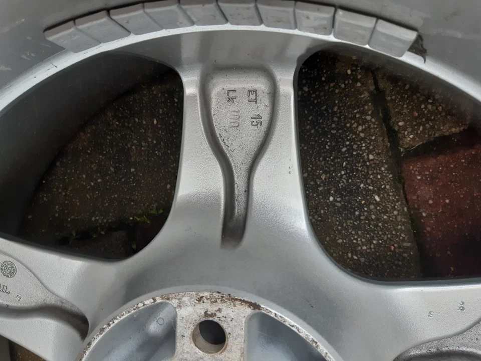 Alu-Felgen Borbet 9x16 Lochkreis 4x100 - Bild 4 von 4