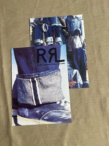 Ralph Lauren Double RL Jeans 1994 3 page magazine advertisement ad