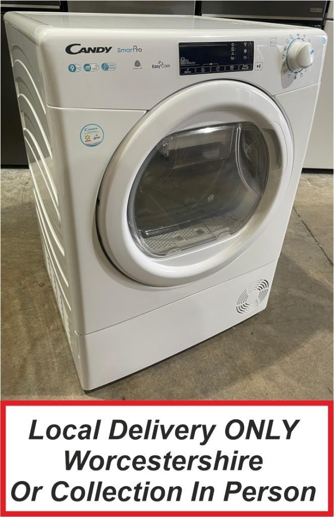 Candy CSOEH9A2TE-80 White Heat Pump Condenser Tumble Dryer 9kg A++ PTD NEW