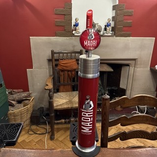 RARE ‘MADRI’ Font Light Up Beer Tap font pump