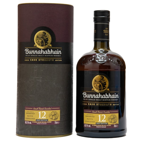 155,71€/L Bunnahabhain 12 Jahre Cask Strength 2023 Single Malt Scotch Whisky-image