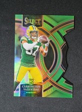2023 Select Green Die-Cut Rookie RC Carrington Valentine /499 