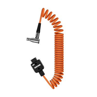 ZGCINE DT-LM D-TAP To LEMO 2Pin Male Power Cable 60cm Stretchable Length Rep SAL