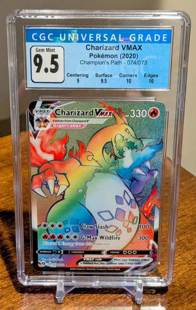 Charizard Pokémon TCG Grade 9.5 Individual Collectible Card Game