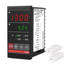 Controller Digital Temperature Kiln Furnace LED PID Celsius 48*96*78 (mm)