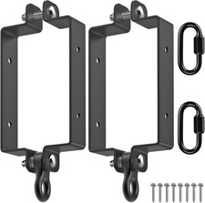 Heavy Duty Swing Hangers, 800lb Capacity Swing Set Accessories for 4x6 Wood B...