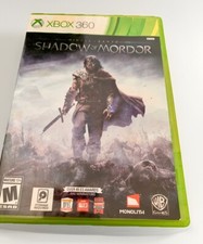 Middle Earth Shadow of Mordor (Microsoft Xbox 360 2014 2-Disc Set) MINT DISCS