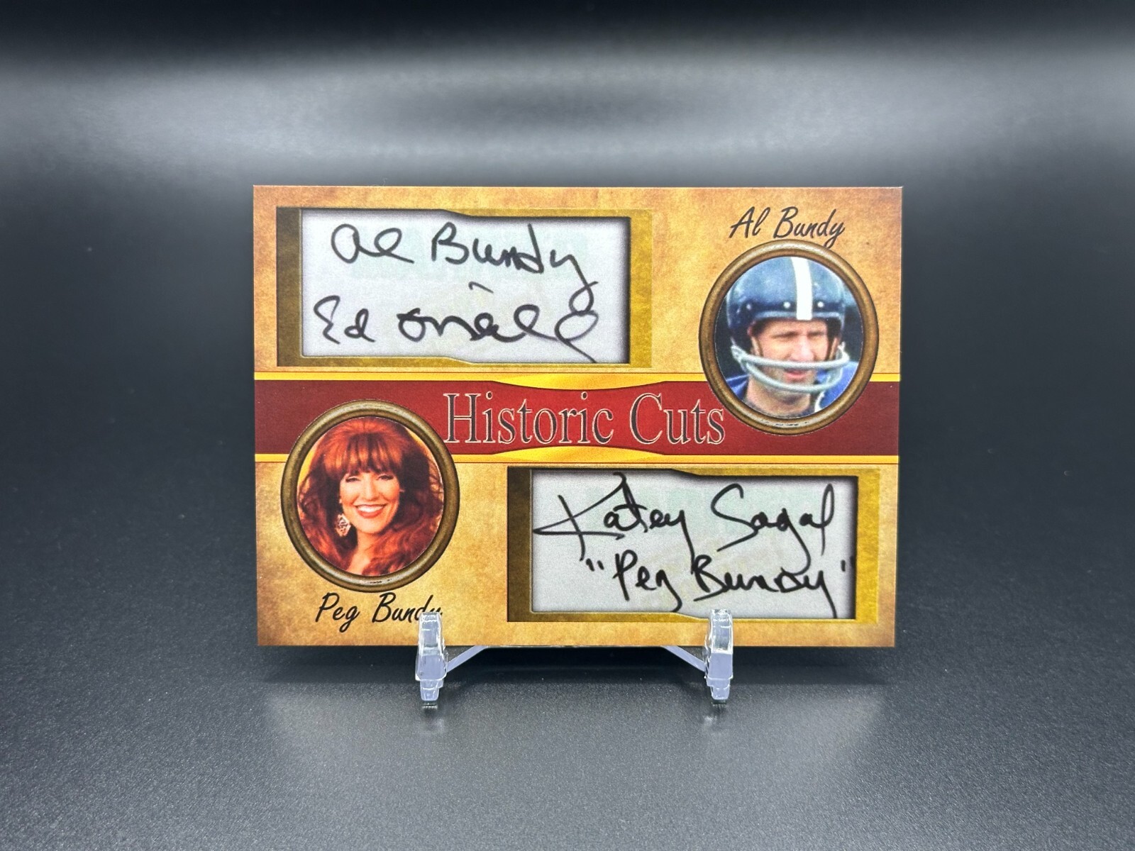 Al Bundy Ed O'Neill Polk High Married with Children Sports Card Magnet