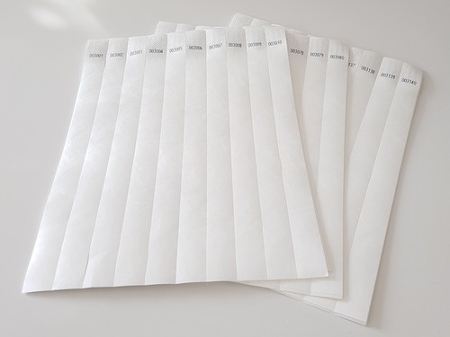 2000 Einlassbänder Eintrittsbändchen Papierarmbänder Kontrollarmbänder einfarbig - Bild 15 von 15