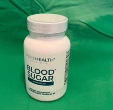 Pure Health Blood Sugar Formula Supplement   60 Capsules 11/25 NWT