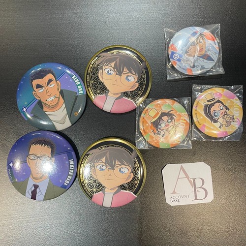 Detective Conan Pin Badge, Sticker, Magnet, Mini Figure & Exclusive Clear Card V - Picture 5 of 7