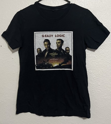 The Endless Summer Tour 2016 G-Eazy/Logic/YG/Yo Gotti black small t-shirt
