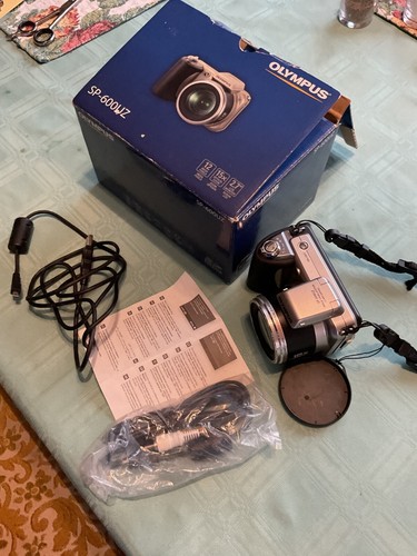 Olympus SP-600UZ Digital Camera 12.0Megapixel 15x Optical Zoom PRE OWNED