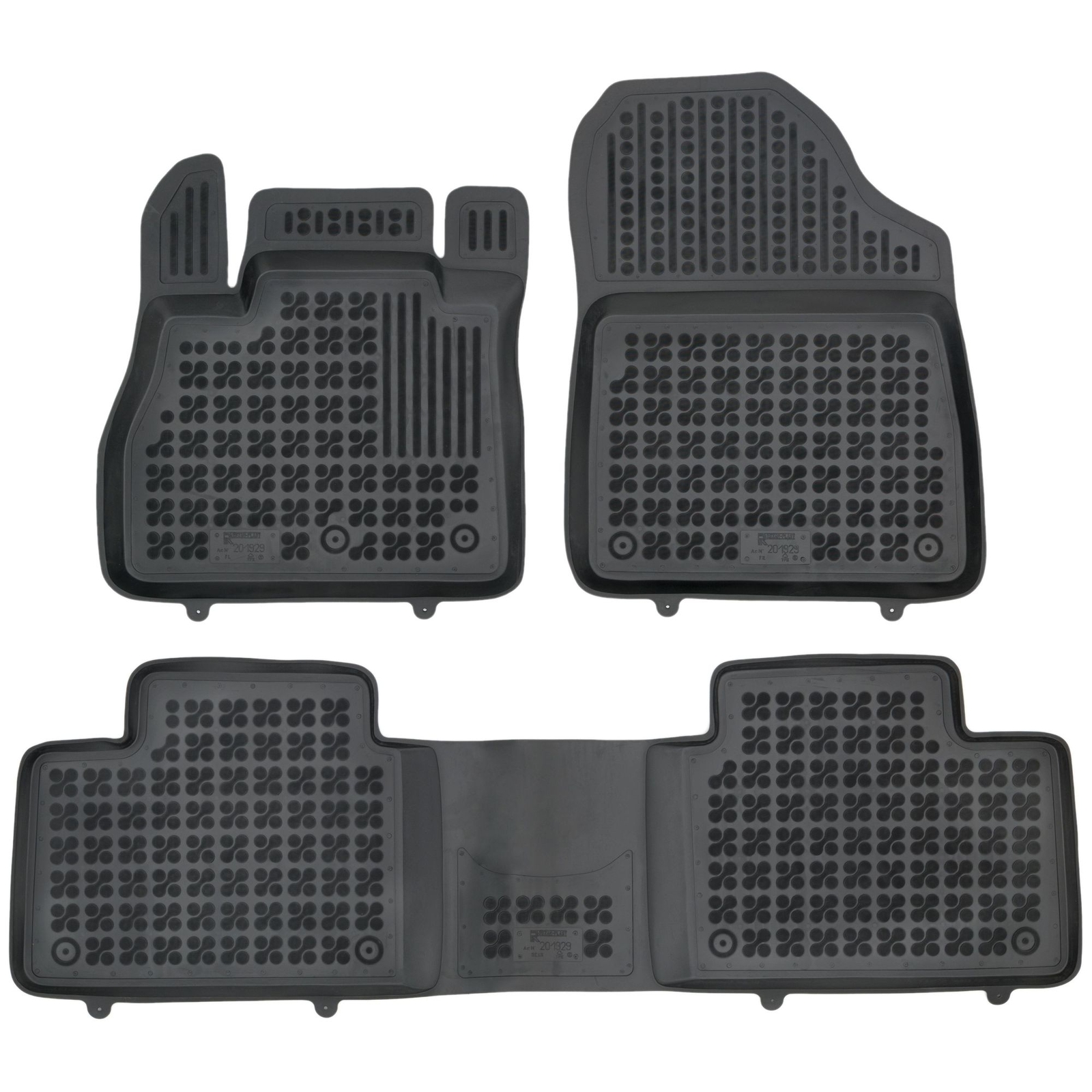 Tapis de sol caoutchouc Rezaw-Plast pour Renault Scenic IV protégeant votre habitacle