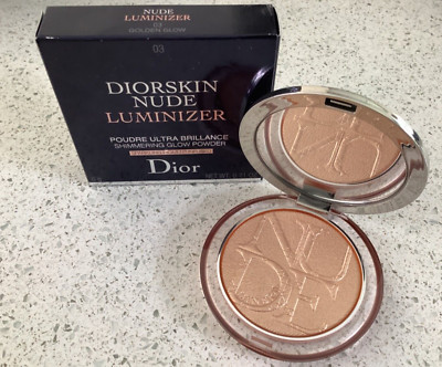 Diorskin Nude Luminizer Shimmering Glow Powder 03 Golden Glow Neu in OVP