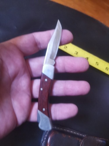 Schrade UNCLE HENRY Older USA Made LB3 "Brown Bear" Small Lockback Knife - Picture 7 of 9