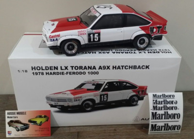 1:18 Biante HDT A9X Torana 15 John Harvey /O'Brien 1978 Bathurst Marlboro Decals
