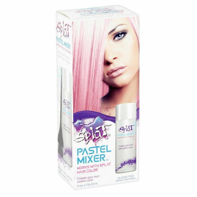 Splat Pastel Mixer Silicone White Cream Hair Coloring Base 6 Oz