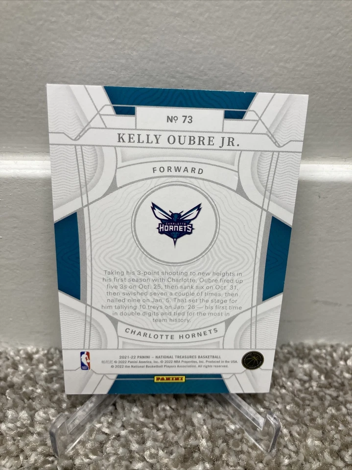 2021-22 Panini National Treasures NBA 75th /75 Kelly Oubre Jr #73 - Image 2 of 2