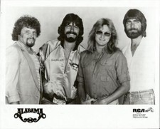 ALABAMA ORIGINAL VINTAGE RCA RECORDS STUDIO ISSUED PORTRAIT STILL