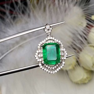 Certified Natural Colombian Emerald Ring Pendant 925 Sterling Silver Set Gifts Certified Natural Colombian Emerald Ring Pendant 925 Sterling Silver Set Gifts