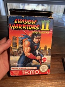 Boxed Nintendo Entertainment System NES Shadow Warriors II 2: Ninja Gaiden