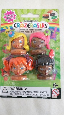 Crazerasers-série 3 pack de nouveauté gommes caoutchoucs x 1 pack Crazerasers-série 3 pack de nouveauté gommes caoutchoucs x 1 pack