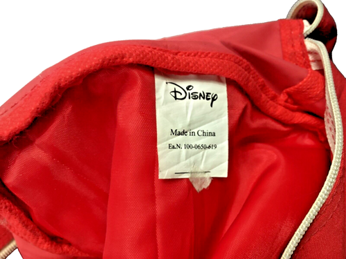 WALT DISNEY HighSchool Musical Red & White 8”Handle Bag,Size 14”x9”x 6”8” - Picture 8 of 17