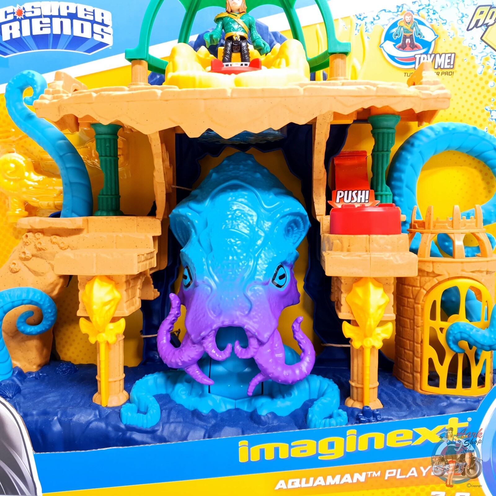 Imaginext Aquaman Playset NEW, DC Super Friends Range, Christmas