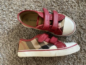 girls burberry sneakers