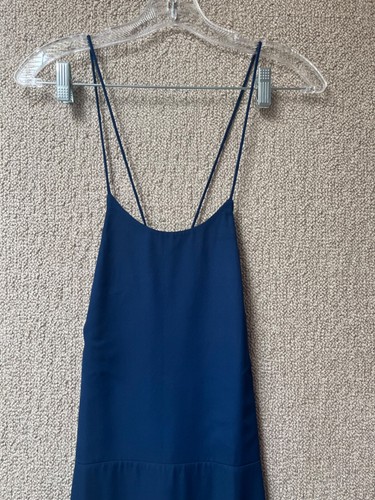 Yumi Kim Dress Women’s Size Medium Blue Cross The Line Midi Sleeveless Long - Picture 3 of 12