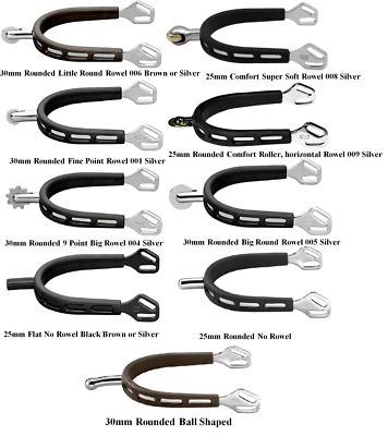 Sprenger Ultra Fit Extra Grip Sporn Balkenhol Befestigungsrolle 25-30 47525/51/55