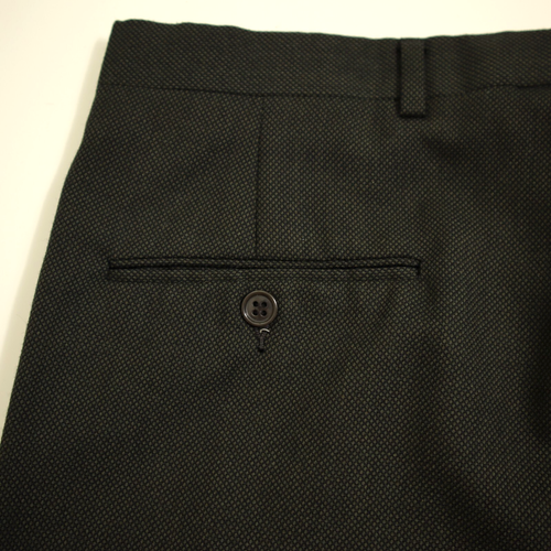 Vintage Christian Dior Monsieur Double-Breasted Suit 44L Green Birdseye - Picture 17 of 21